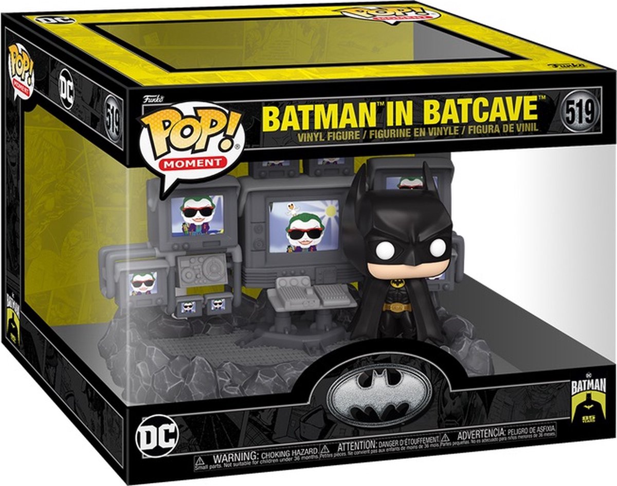 Funko Batman Batman in Batcave (Pop! Moment) Vinylfigur 519 Pop! mehrfarbig