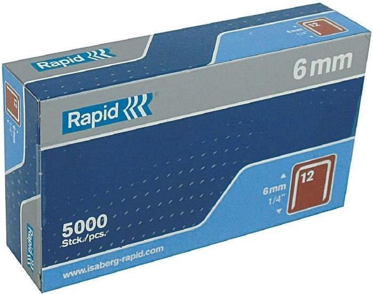 Rapid - Heftklammern Typ 12 - 6 mm 5000 Stück 40100517
