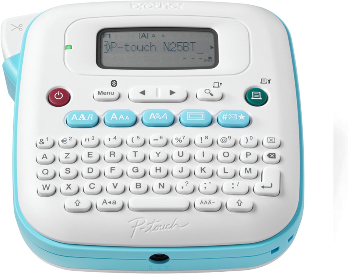 Brother PT-N25BT Etikettendrucker, Thermotransfer, Farbe, 12 mm Sek., kabelloses Bluetooth