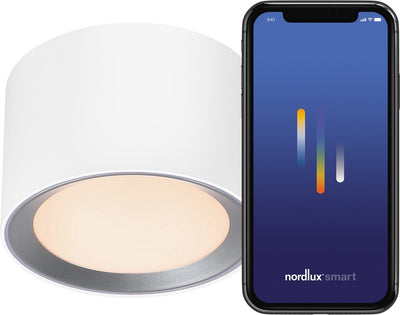 Nordlux Landon-Smart-2700 6500K-IP44-Weiß