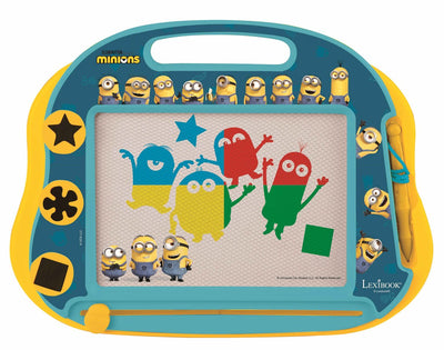 Lexibook Minions magnetisches mehrfarbiges Zeichenbrett mit Zubehör im A5-Format