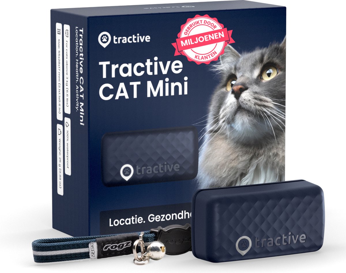 Tractive GPS Cat Mini – Katzen-Tracker-Aktivitätsmonitor