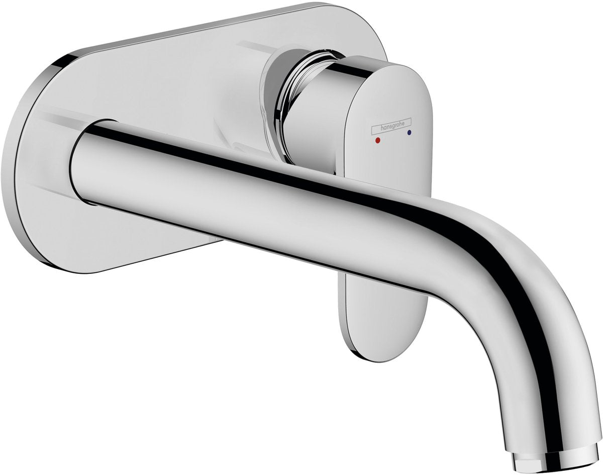 Hansgrohe Lackmischung – Einbau-Waschtischmischer – Einhebelbedienung – Größe 20,7 cm – Chrom