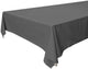 Walra-Tischdecke, schönes Leinen – 140 x 320 – 50 % Baumwolle (BCI), 50 % Leinen – Anthrazit