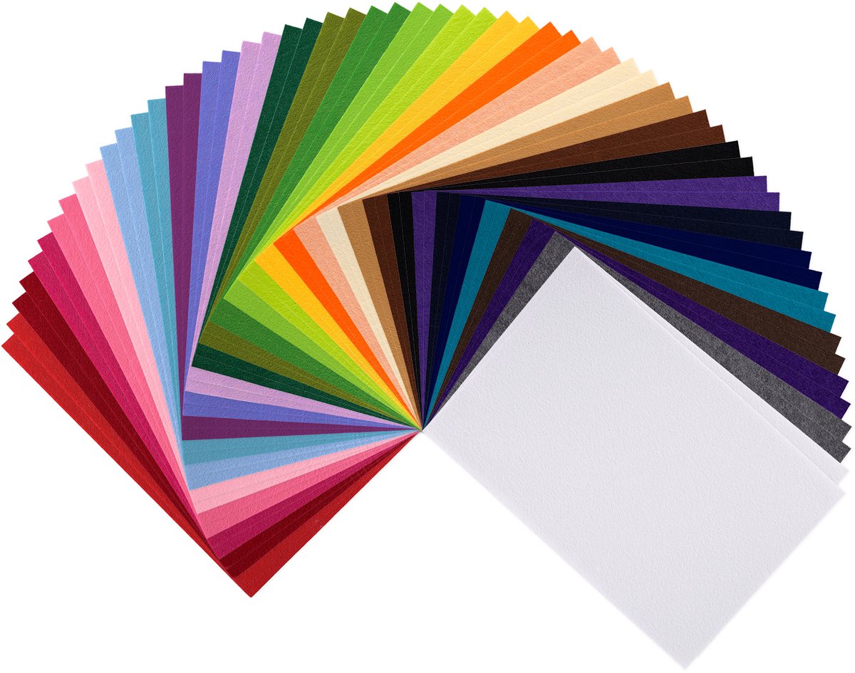 Vaessen creative • Filz-Multipack 1 mm A4 sortiert 60x