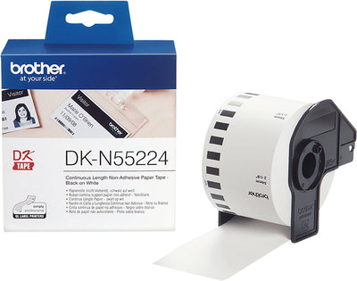 Brother Endlos-Thermopapierband dk-n55224, 54 mm x 30,50 m, weiß, 80 g m²