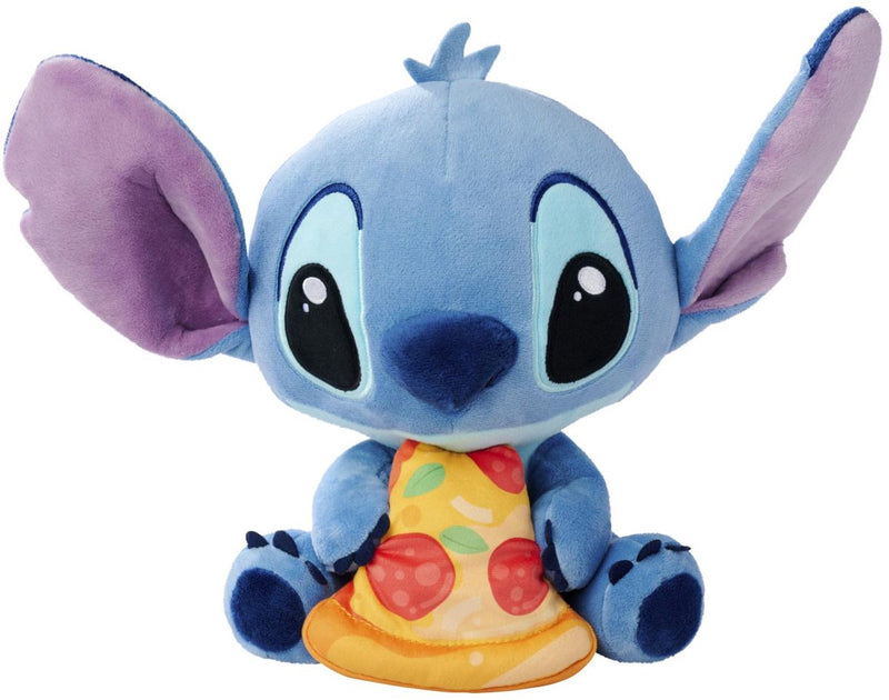 Simba Toys Plüsch – Disney Simba Toys Plüsch Disney Stitch mit Pizza – Plüsch-Kuscheltier von 25 cm
