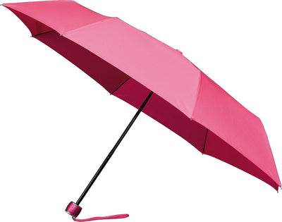 Windfester Minimax-Regenschirm – 100 cm – faltbar – Handöffnung – rosa