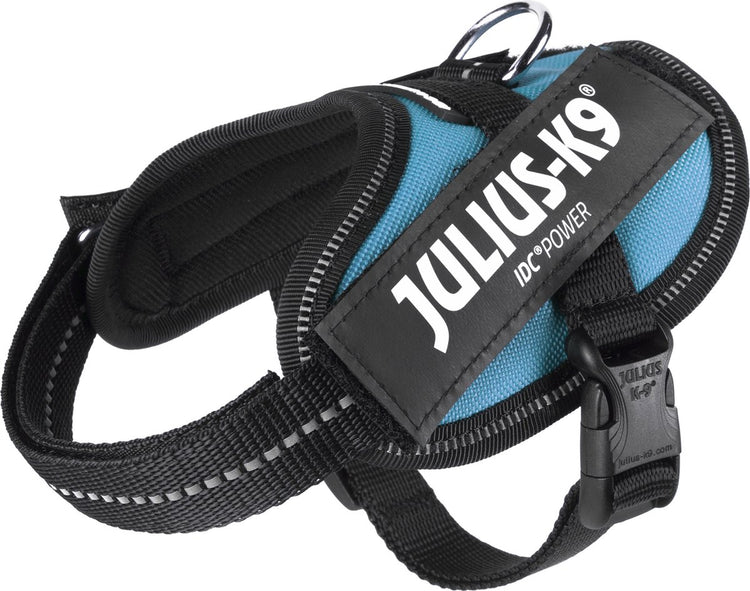 Julius K9 Julius-K9 IDC®Power-Geschirr, 2xS – Baby2, Azurblau