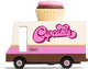Candylab Candy Car Van Cupcake Van – Spielzeugauto aus Holz.