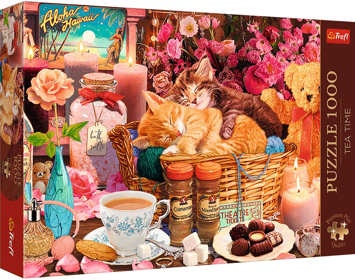 Trefl Puzzle Tea Time All Things Nice 1000 Teile FSC.