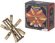 Aktuelles Spielzeug-Denkspiel „Der Alchemist“ aus Messing – herausforderndes Puzzle.