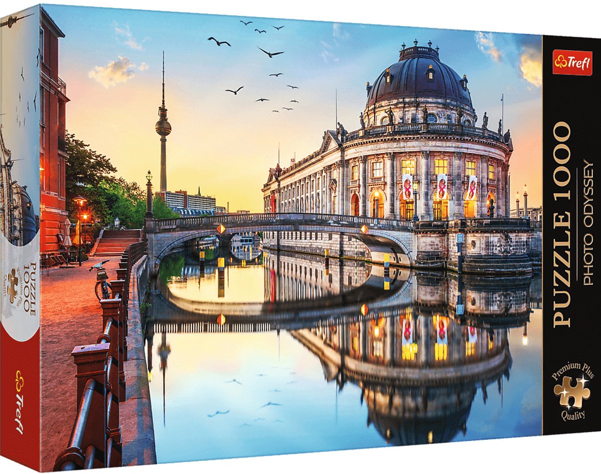 Trefl Puzzle Bode Museum Berlin 1000 Teile Puzzlespielzeug.