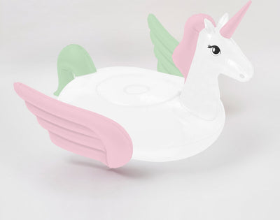 Sunnylife – Poolschwimmer Luxus-Fahrt auf Einhorn – PVC – mehrfarbig