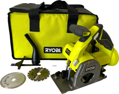 Ryobi R18mms-0 Akku-Multimaterialsäge 18 V 85 mm + Softcase (5133004515) – ohne Akku, ohne Ladegerät