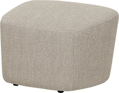 Vtwonen hoher Hocker – Bouclé-Stoff – Naturbeige – 41 x 62 x 48 cm