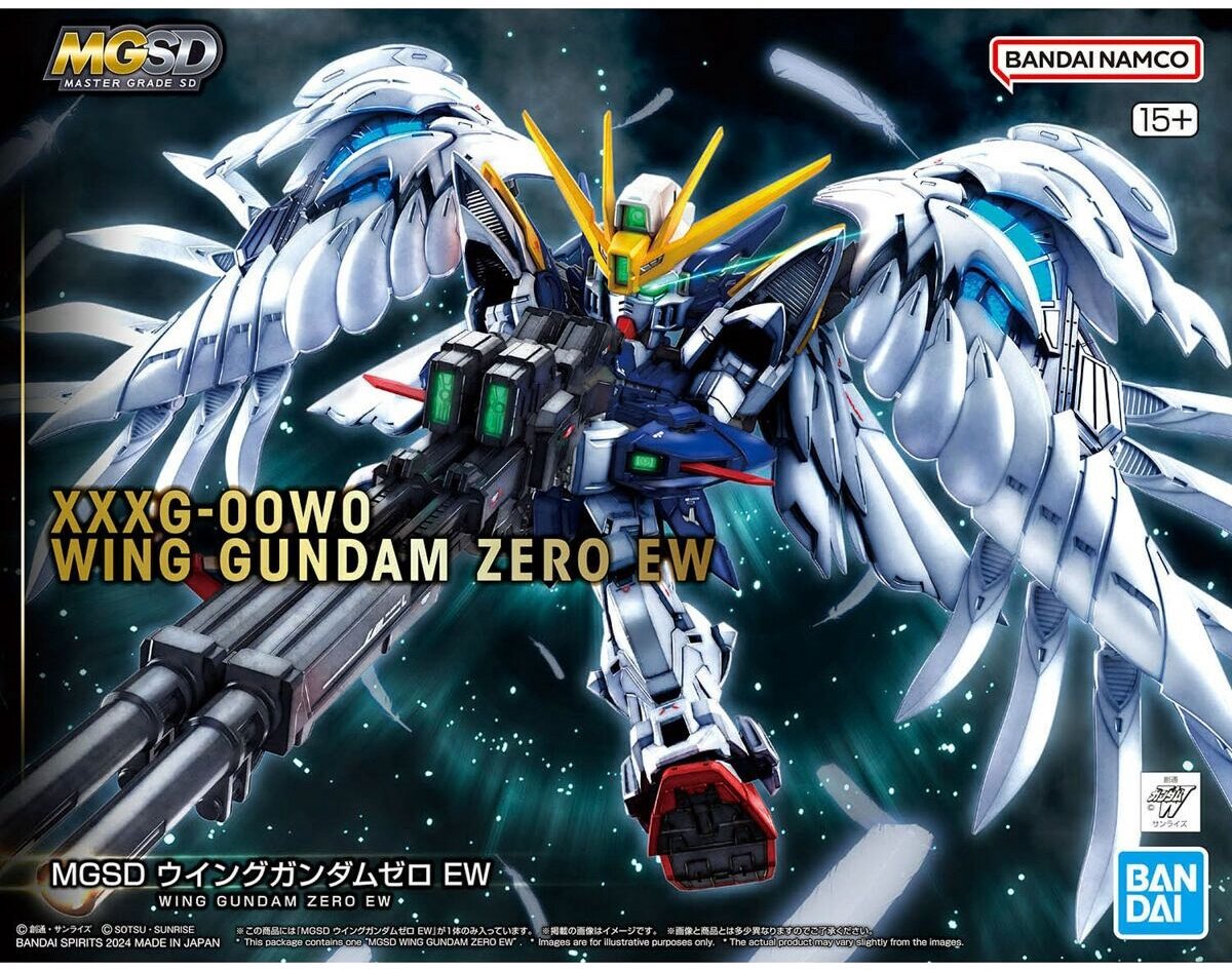 Bandai Namco Sammelfigur Bandai mgsd Wing Gundam Zero EW Plastikanimation und Anime