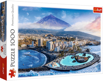 Trefl Puzzle Teneriffa Landschaft – 1000 Teile Puzzle für Erwachsene.