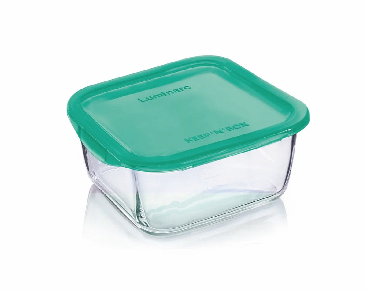 Luminarc Keep n Box – Aufbewahrungsbox Glas 1220 ml 1220 ml quadratisch