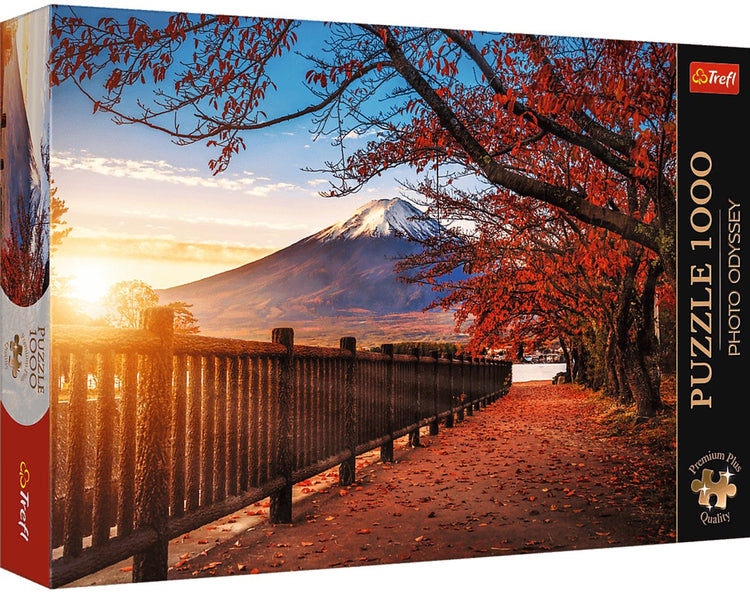 Trefl Puzzle Premium Plus 1000 Teile – Mount Fuji Japan Puzzle.