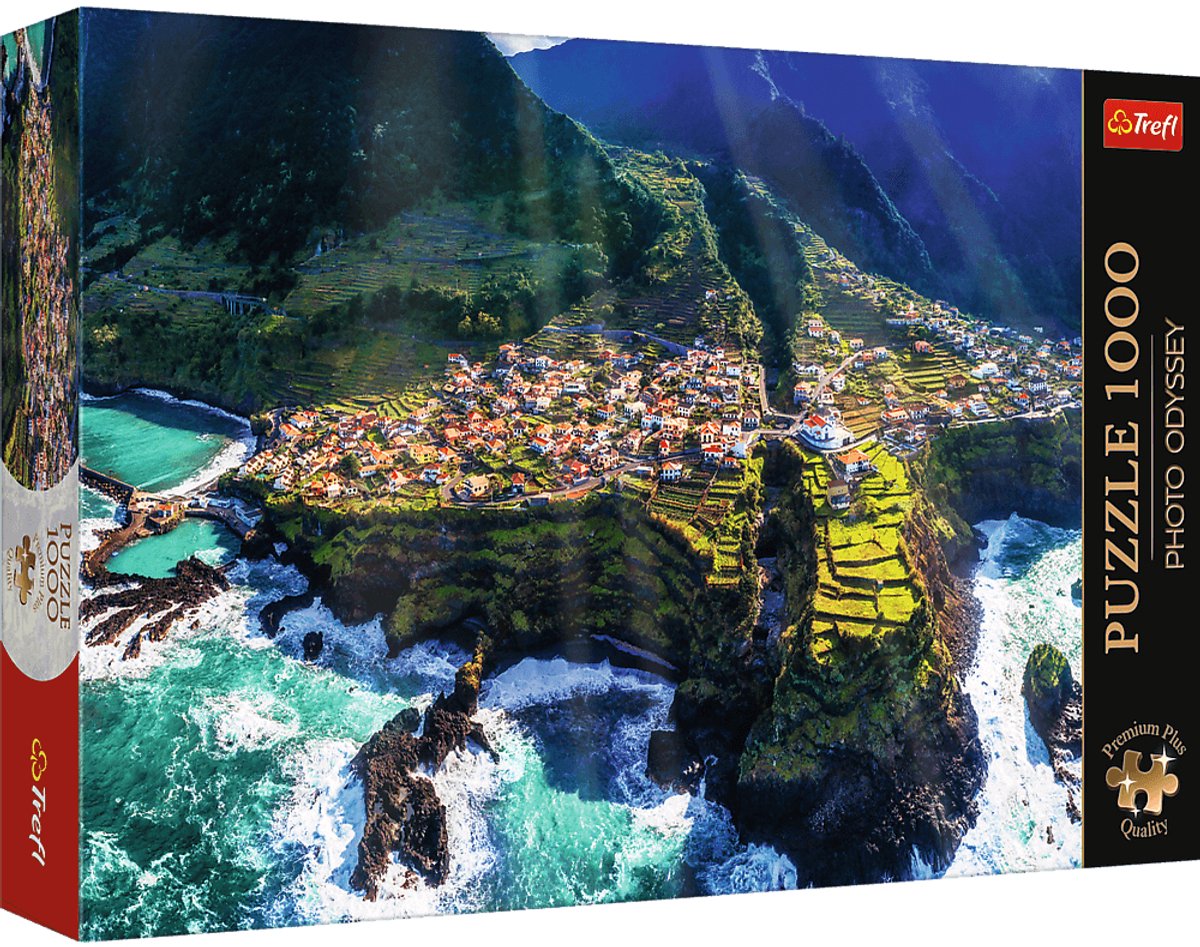 Trefl Puzzle 1000 Teile – Premium Plus Madeira Insel Portugal Natur.