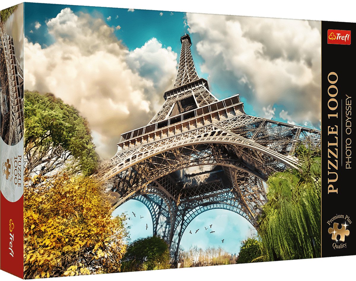Trefl-Puzzle – Foto Odyssee Eiffelturm Paris 1000 Teile.