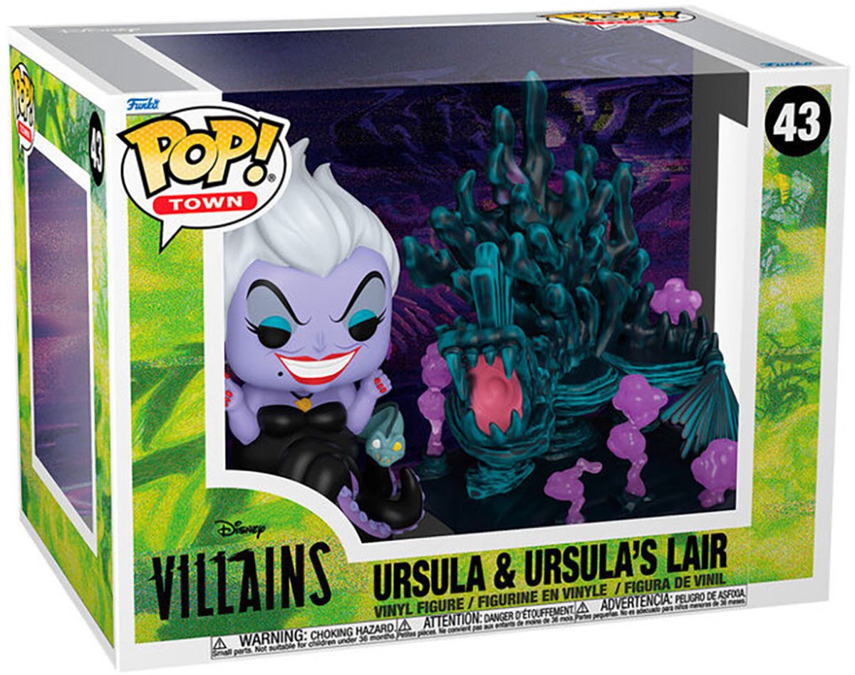 Funko Disney Villains Pop! Stadt-Vinylfigur Ursulas Versteck #43