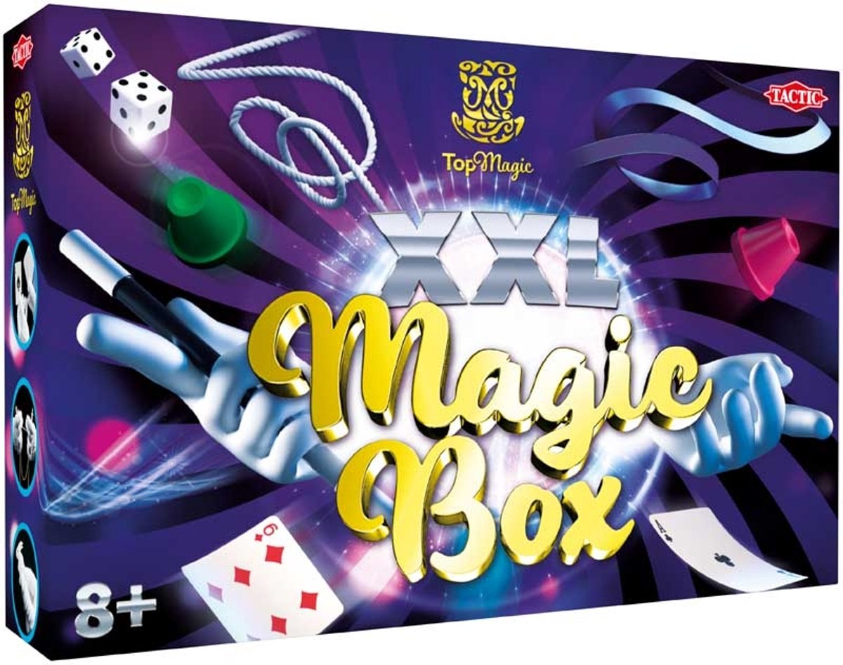 Tactic Magic Toy Set Top Magic XXL - Zauberbox für Kinder.