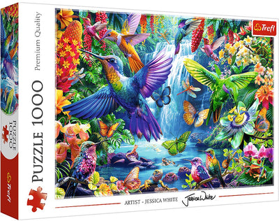 Trefl Puzzle 1000 Teile – tropische Kolibris-Puzzle.