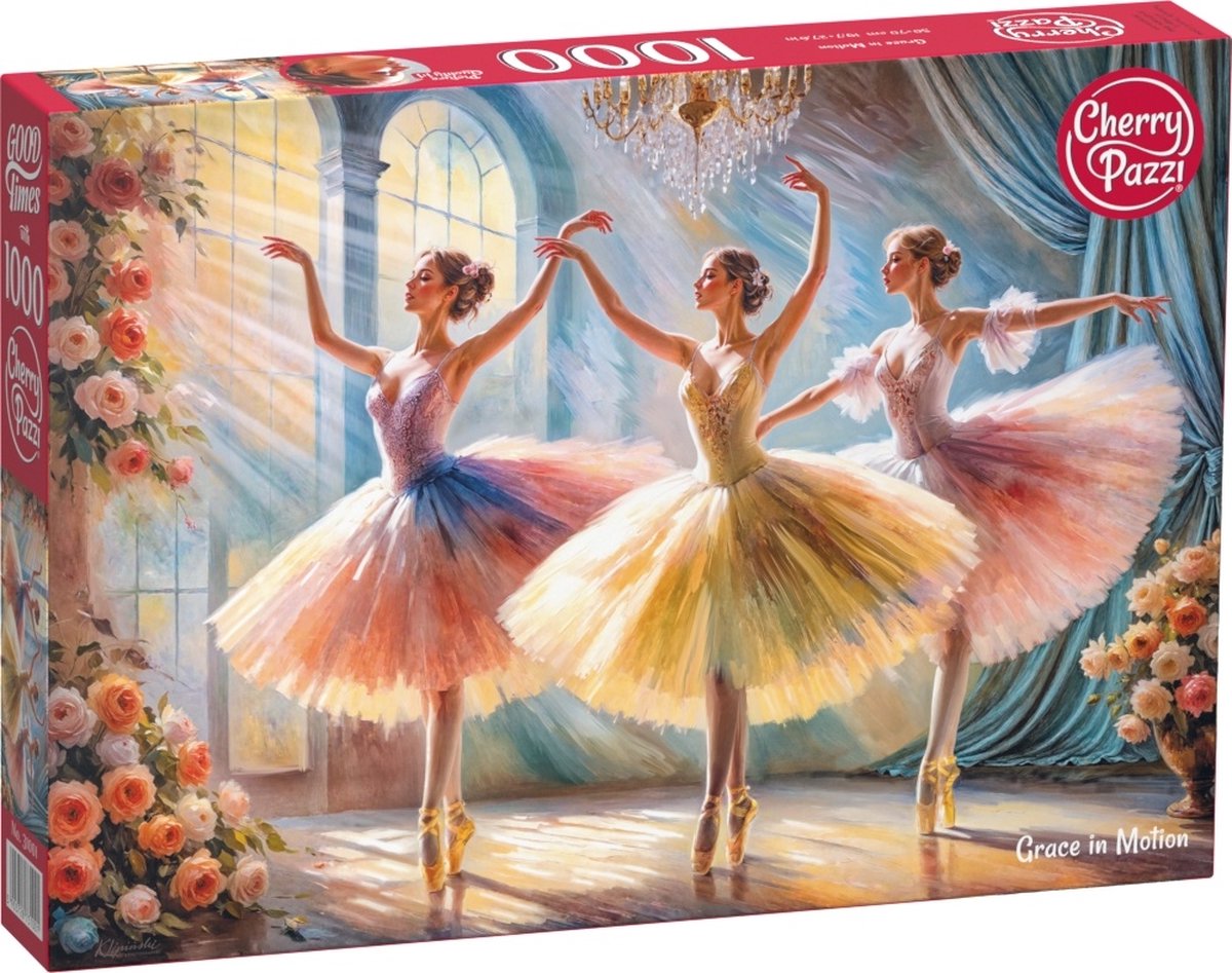 Cherrypazzi Grace in Motion Puzzle 1000 Teile