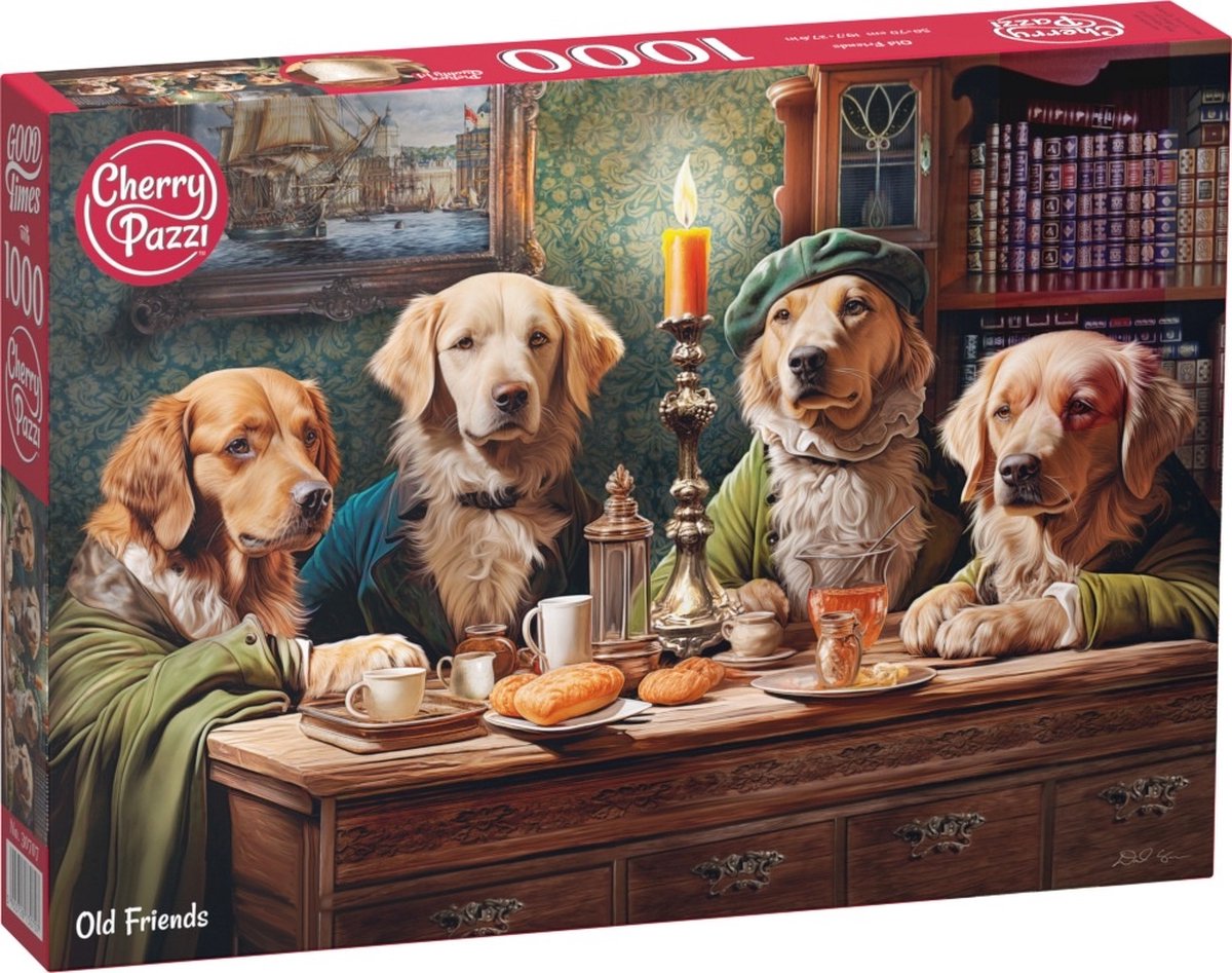 Cherrypazzi alte Freunde Puzzle 1000 Teile