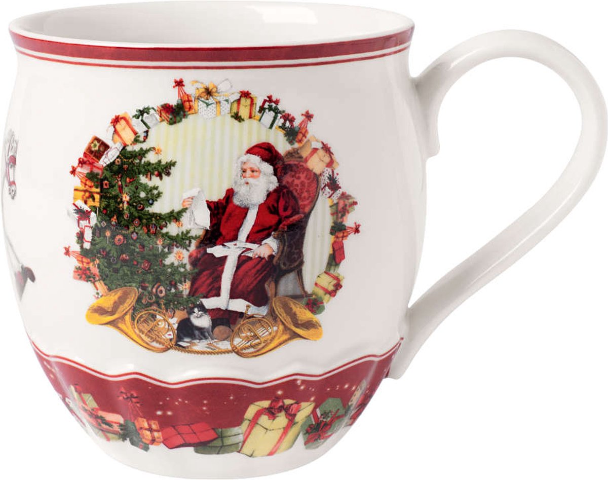 Markenloser, sans marque Villeroy Boch Toy's Fantasy-Becher, Jumbo-Weihnachtsmann