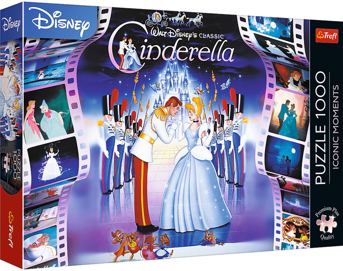 Trefl Puzzle Disney Prinzessin Aschenputtel – 1000 Teile – Puzzle.