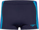Speedo Solid Splice Aqua Short Herren-Sportbadehose – Marineblau