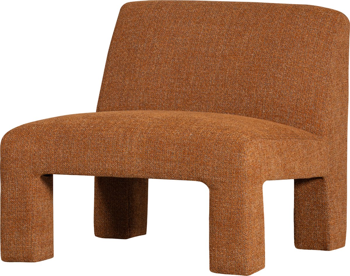 Woood Lavid Sessel – Polyester – Ingwer – 73 x 74 x 84