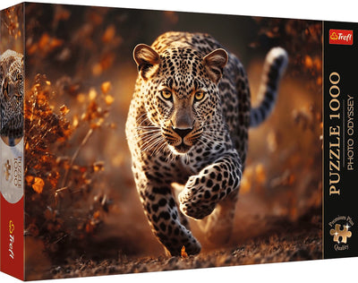 Trefl Puzzle 1000 Teile – Premium Plus Wildleopard Fotopuzzle FSC.