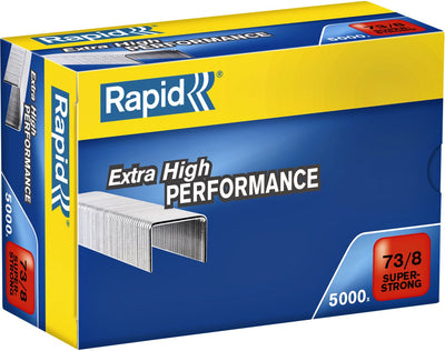Rapid Super Strong-Klammern Typ 73 – verzinkt – 8 mm – 5000 Stück – langlebig und zuverlässig