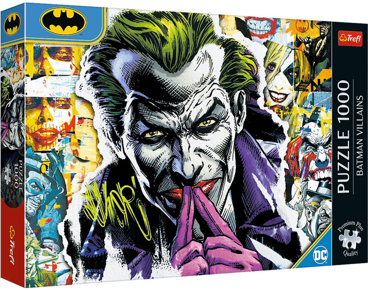 Trefl Puzzle Joker Batman 1000 Teile Premium Plus Qualität.