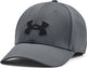 Under Armour M Blitzing Low Adj-Grey Herrenkappe – Pechgrau – Schwarz
