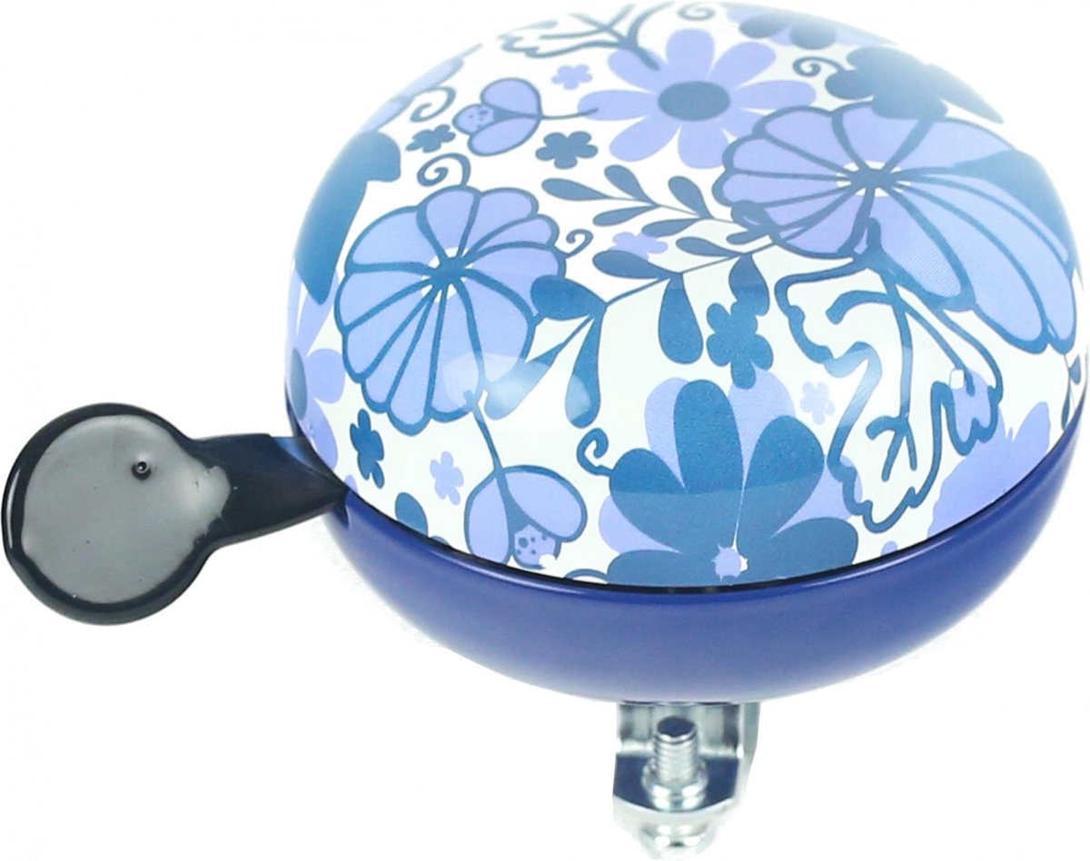 Widek Glocke Ding Dong delft blaue Blume auf Karte