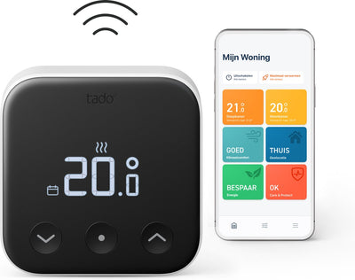 Tado° kabelloser Temperatursensor x – Erweiterung – funktioniert nur mit x Brückenthermostat-Starterkit