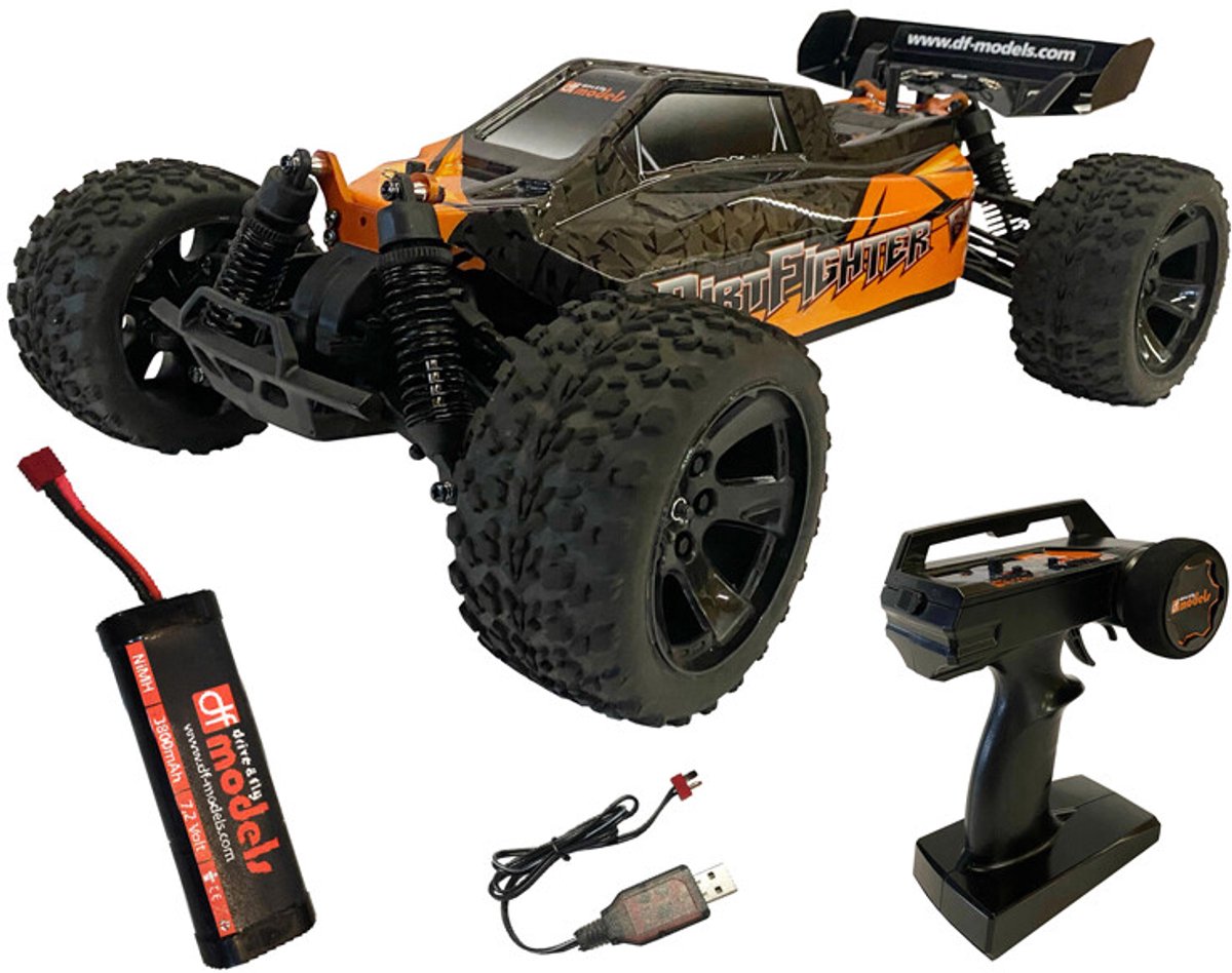 Df-Models Dirtfighter von Buggy 4WD fahrbereit im Maßstab 1:10