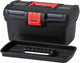 Curver Herobox Werkzeugkasten – 33 x 20 x H16 – schwarz rot