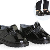 Corolle schwarz lackierte Babyschuhe für Puppen, 36 cm