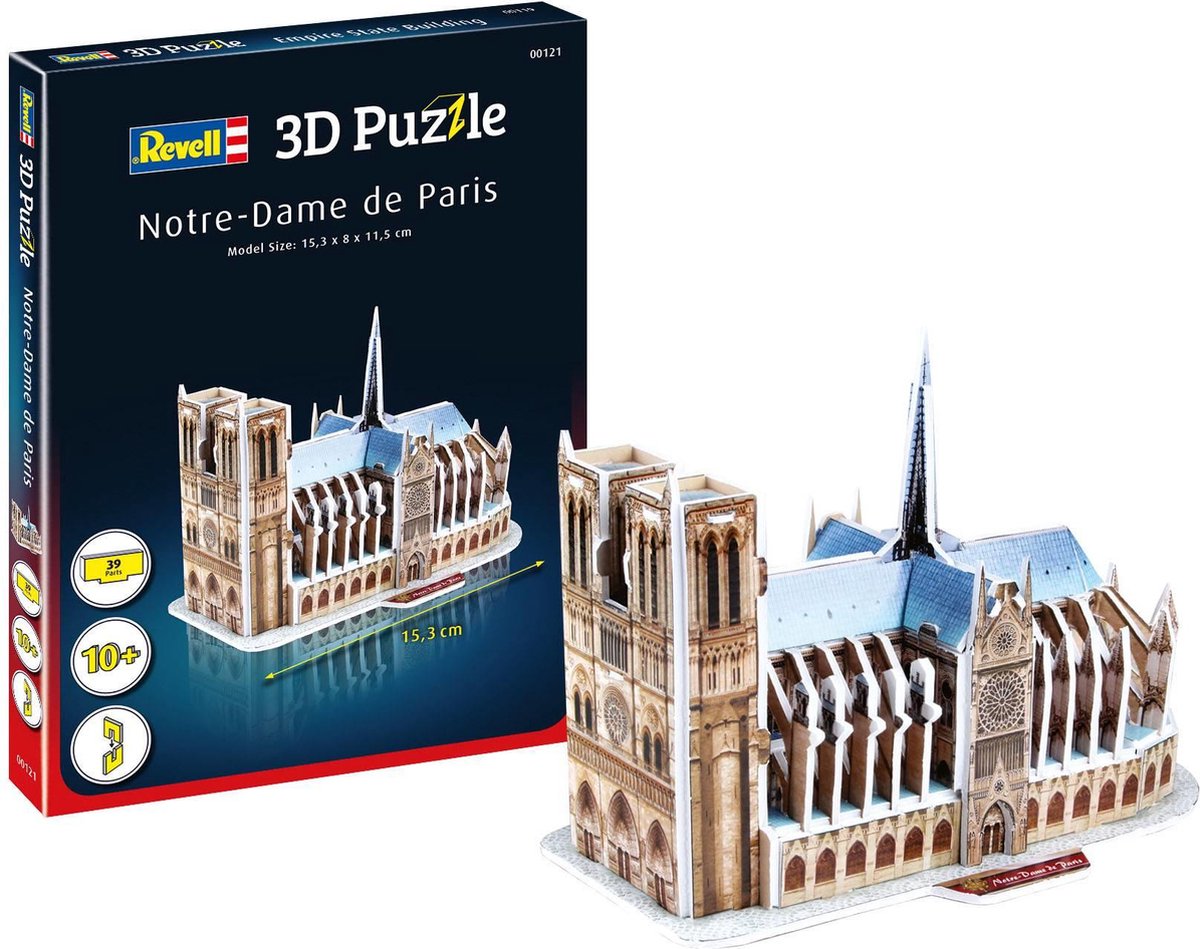 Revell 3D Puzzle Building Kit Notre Dame