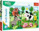 Trefl-Puzzle – „I Family Farm“, 24 Maxi-Teile aus Pappe.