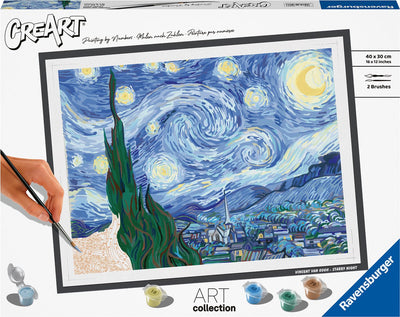 Ravensburger Kreart Gemälde auf Song The Night Van Gogh