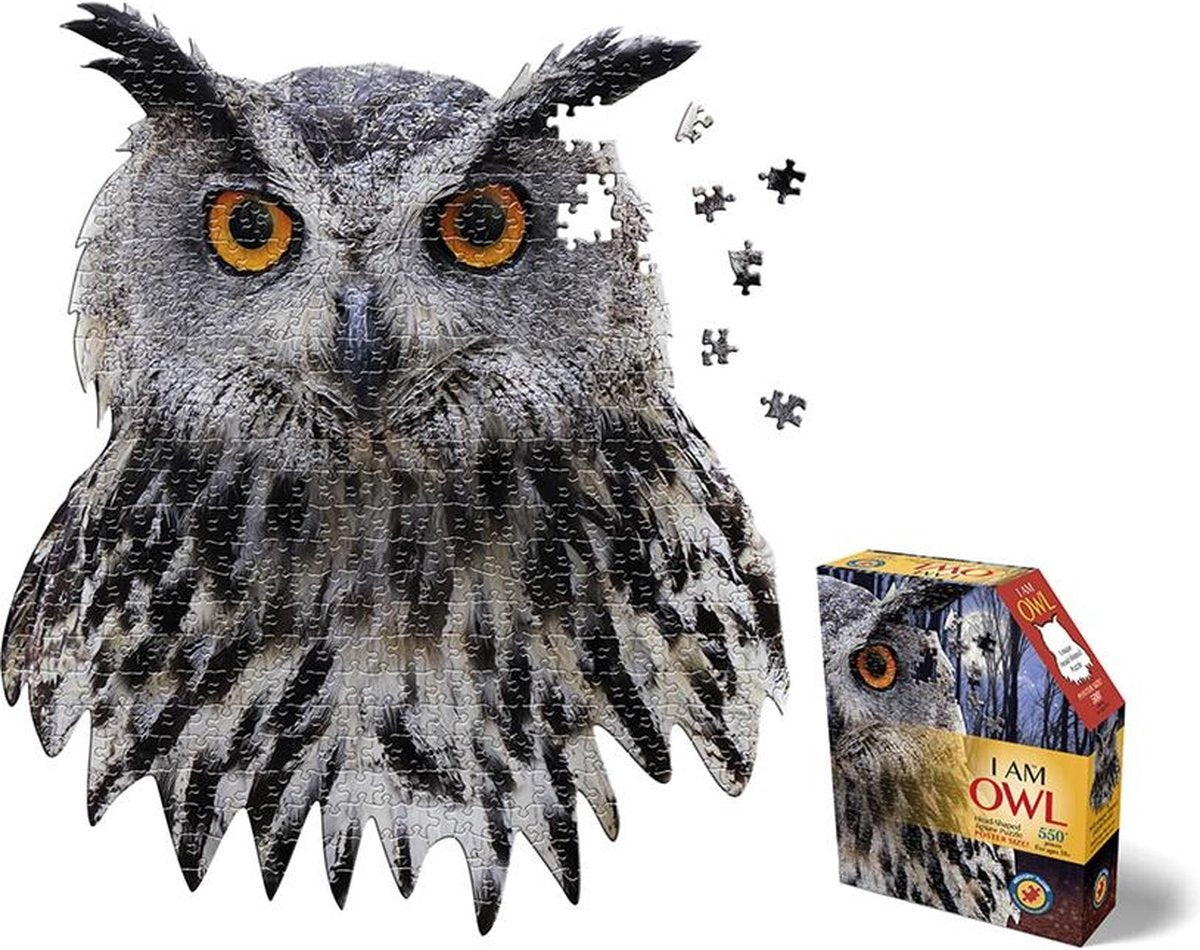 Madd Capp Puzzle Eule grau 550 Teile