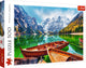 Trefl Puzzle Pragser Wildsee Italien 500 Teile Puzzlespiel.