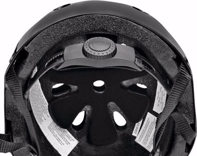 Roces – ce aggressiver Skate-Helm – starker Belüftungs-Aufprallschutz – schwarz – Größe 54–56 cm (M)